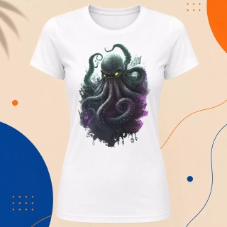 Dámské tričko - Kraken - Pohádky z potopených měst